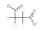 Ethane, 1, 2-dinitro-1,1,2,2-tetrachloro- Structure