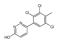 3-(2,3,5-trichloro-4-methylphenyl)-1H-pyridazin-6-one Structure