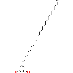 5-Pentacosyl-1,3-benzenediol structure