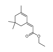 (E)-ethyl 2-(3,5,5-trimethylcyclohex-2-en-1-ylidene)acetate结构式