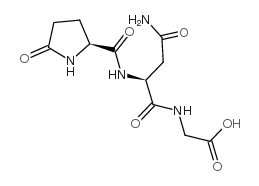 PGLU-ASN-GLY结构式