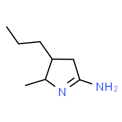 2H-Pyrrol-5-amine,3,4-dihydro-2-methyl-3-propyl-(9CI) structure