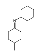 N-(4-Methyl-cyclohexyliden)-cyclohexylamin结构式