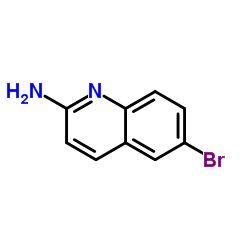 6-Bromo-2-quinolinamine Structure