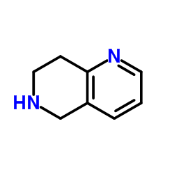 5,6,7,8-四氢-1,6-萘啶结构式