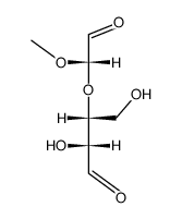 D-erythro-2,4-dihydroxy-3-((S)-1-methoxy-2-oxo-ethoxy)-butyraldehyde Structure