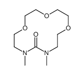 4,6-dimethyl-1,9,12-trioxa-4,6-diazacyclotetradecan-5-one Structure