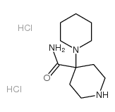 [1,4'-bipiperidine]-4'-carboxamide dihydrochloride Structure