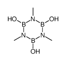 1,3,5-trimethyl-borazine-2,4,6-triol Structure