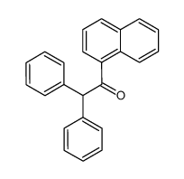 1-[1]naphthyl-2,2-diphenyl-ethanone Structure