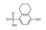 4-hydroxy-5,6,7,8-tetrahydronaphthalene-1-sulfonic acid Structure