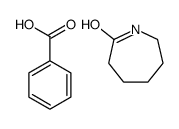 azepan-2-one,benzoic acid Structure