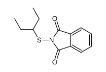 2-pentan-3-ylsulfanylisoindole-1,3-dione Structure