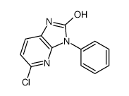 5-chloro-3-phenyl-1H-imidazo[4,5-b]pyridin-2-one Structure