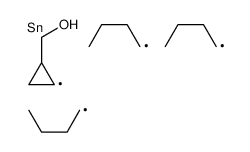 [(1R,2R)-2-tributylstannylcyclopropyl]methanol Structure