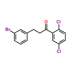 3-(3-Bromophenyl)-1-(2,5-dichlorophenyl)-1-propanone picture