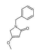 1-Benzyl-4-methoxy-Δ3-pyrrolin-2-one Structure