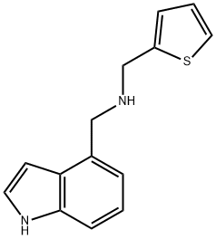 1H-Indole-4-methanamine, N-(2-thienylmethyl)- picture