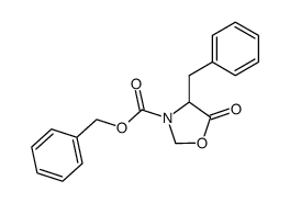 3-benzyloxycarbonyl-4-benzyloxazolidin-5-one Structure