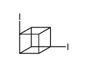 1,4-diiodocubane Structure