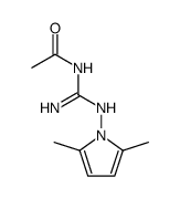 1-(Acetyl-guanidino)-2,5-dimethyl-pyrrol Structure