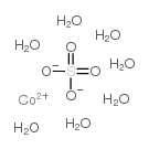 Cobalt sulfate heptahydrate Structure