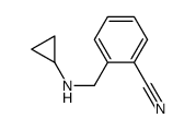 2-[(Cyclopropylamino)methyl]benzonitrile结构式