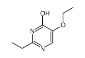 5-ethoxy-2-ethyl-3H-pyrimidin-4-one结构式