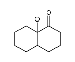 9-hydroxy-1-decalone Structure