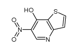 6-nitrothieno[3,2-b]pyridin-7-ol结构式