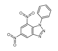 5,7-dinitro-1-phenylbenzotriazole Structure