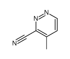 4-甲基哒嗪-3-甲腈结构式