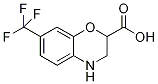 7-(TRIFLUOROMETHYL)-3,4-DIHYDRO-2H-1,4-BENZOXAZINE-2-CARBOXYLICACID Structure