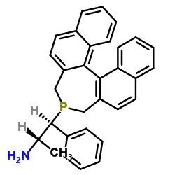 (1S,2S)-1-((4S)-3H-DINAPHTHO[2,1-C:1',2'-E]PHOSPHEPIN-4(5H)-YL)-1-PHENYLPROPAN-2-AMINE Structure