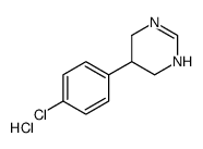 5-(4-chlorophenyl)-1,4,5,6-tetrahydropyrimidine,hydrochloride结构式