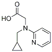 (Cyclopropyl-pyridin-2-ylMethyl-aMino)-acetic acid结构式