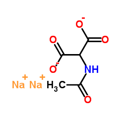 2-乙酰氨基马来酸钠结构式