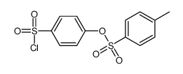 (4-chlorosulfonylphenyl) 4-methylbenzenesulfonate Structure