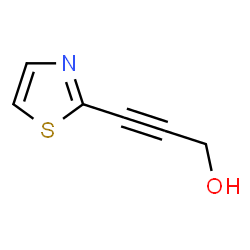 2-Propyn-1-ol, 3-(2-thiazolyl)- (9CI) Structure