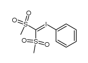 phenyliodonium bis(methylsulphonyl)methylide Structure