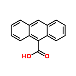 Anthracene-9-carboxylic acid-d9 Structure