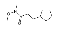 3-环戊基-n-甲氧基-n-甲基丙酰胺图片
