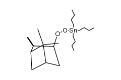 tributyl((6,6-dimethyl-2-methylenebicyclo[3.1.1]heptan-3-yl)peroxy)stannane Structure