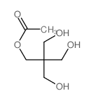 1,3-Propanediol,2,2-bis(hydroxymethyl)-, 1-acetate Structure