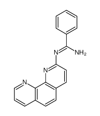 N-(1,10-Phenanthrolin-2-yl)benzenecarbimide amide Structure