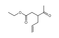 ethyl 3-acetyl-5-hexenoate Structure