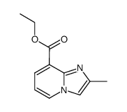 IMidazo[1,2-a]pyridine-8-carboxylic acid, 2-Methyl-, ethyl ester结构式