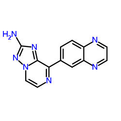 8-(6-Quinoxalinyl)[1,2,4]triazolo[1,5-a]pyrazin-2-amine Structure