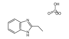 2-ethyl-1H-benzo[d]imidazole perchlorate结构式