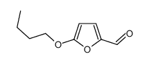 5-butoxyfuran-2-carbaldehyde结构式